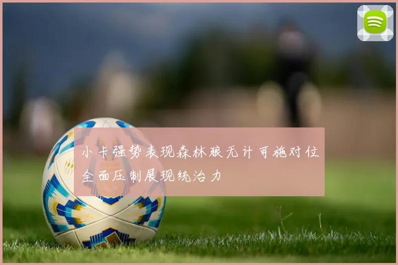 小卡强势表现森林狼无计可施对位全面压制展现统治力