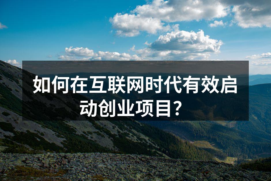 创业者进行市场调研